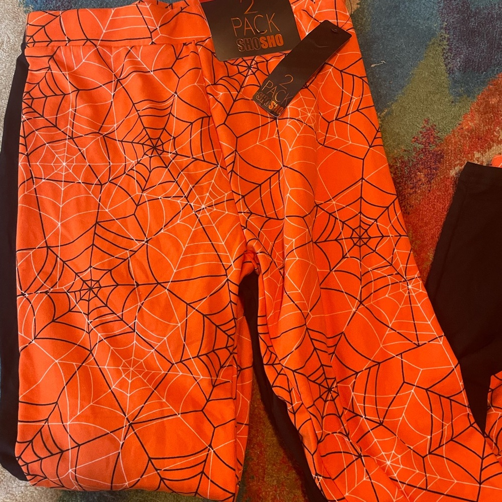 Cute 2 pack Halloween pants!